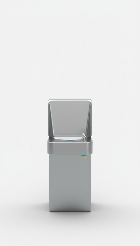 Stainless steel hydration station