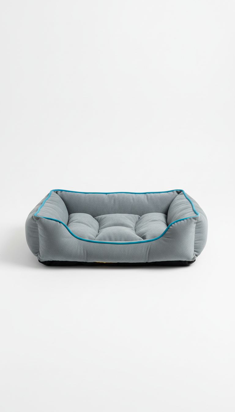 Orthopedic memory foam pet bed